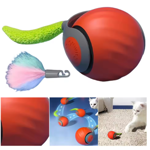 Federball Für Katzen – Springender Spielspaß