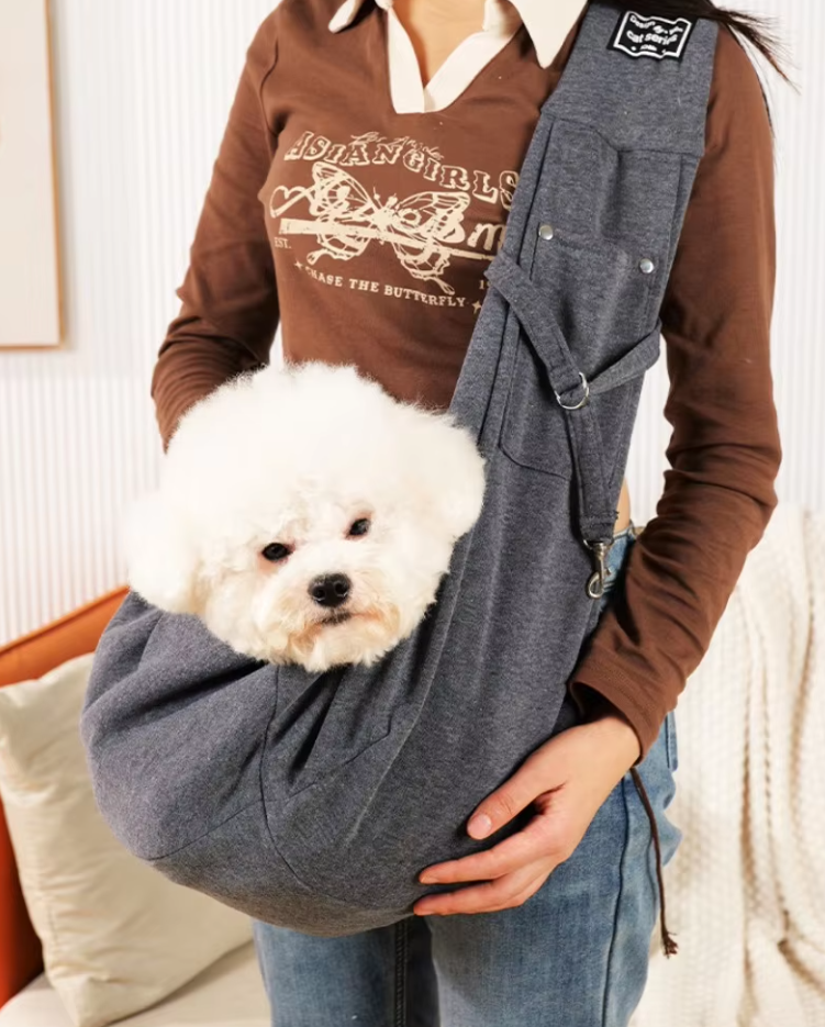 Hunde-tragetasche Schultertasche – Bequeme Stilvolle Haustiertragetasche für Kleine Hunde Katzen