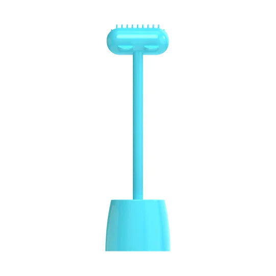 Innovative Massagebürste für Haustiere