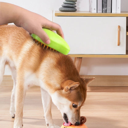 Elektrische Dampfbürste für Hunde