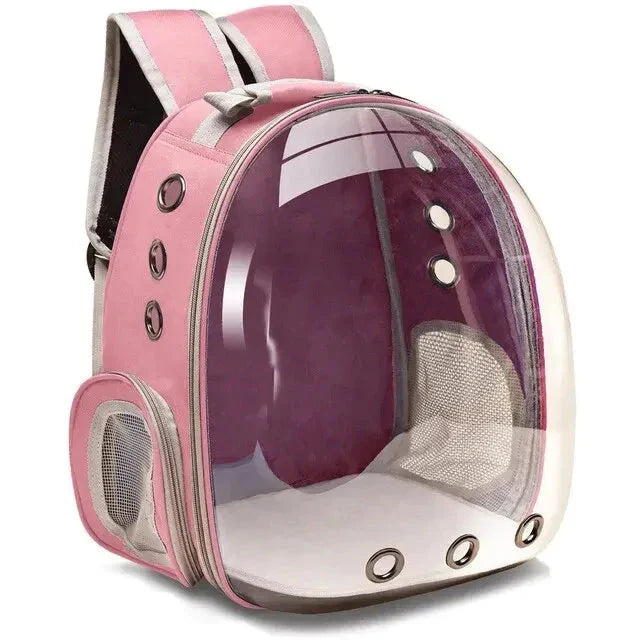 Transparenter Haustier-Rucksack