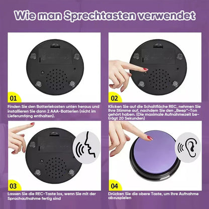 Interaktiver Sprechknopf Für Haustiere – Training & Kommunikation