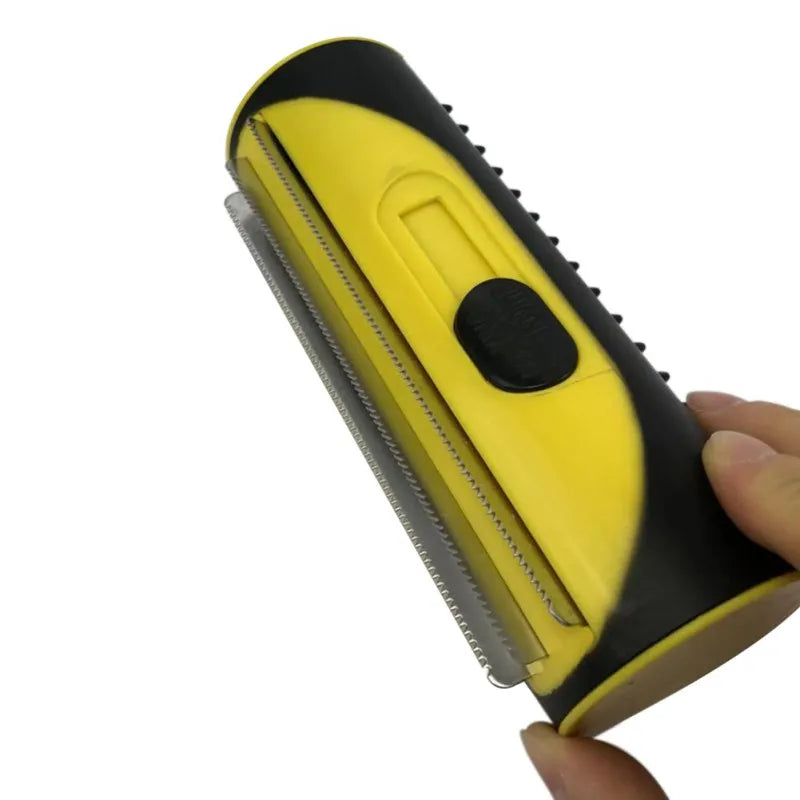 Multifunktionaler Fellpflege-Roller für Haustiere mit Selbstreinigungsfunktion