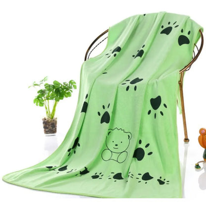 Kinderdecke mit Tiermotiven Weiche Kuscheldecke für Babys und Kleinkinder