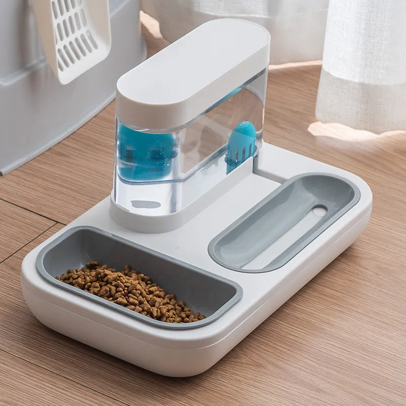 Automatischer Futter- Und Wasserspender Für Haustiere