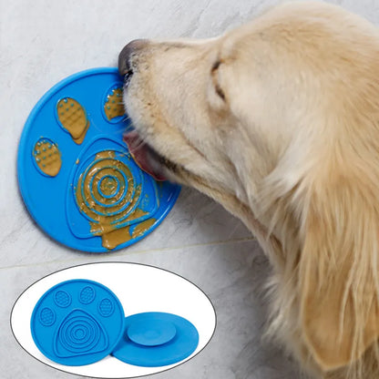 Silikon-Leckerli-Matte für Hunde – Rutschfeste Wandmatte für Den Hundebad