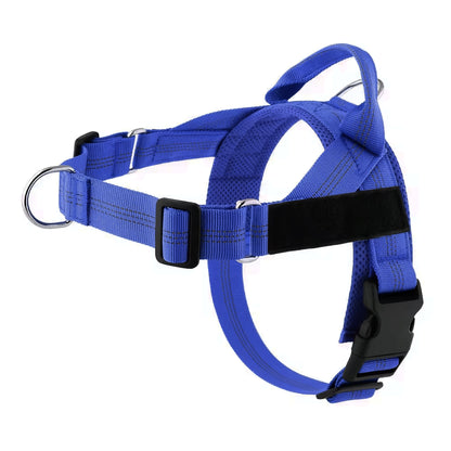 Individuell gestaltetes, reflektierendes No-Pull-Hundegeschirr mit personalisiertem Namensaufnäher