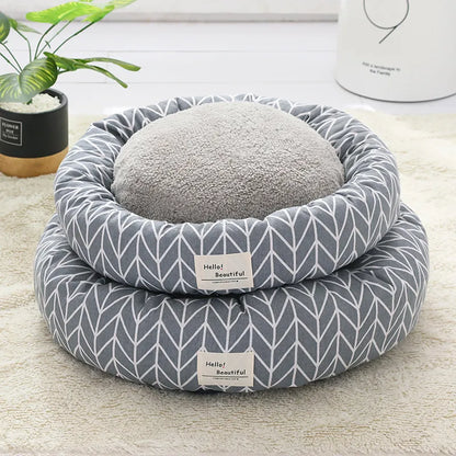 Hundebett Im Karierten Design für Gemütliche Ruhepausen