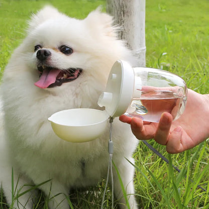 Trinkflasche für Hunde – Portable Wasserflasche mit Auslaufmechanismus