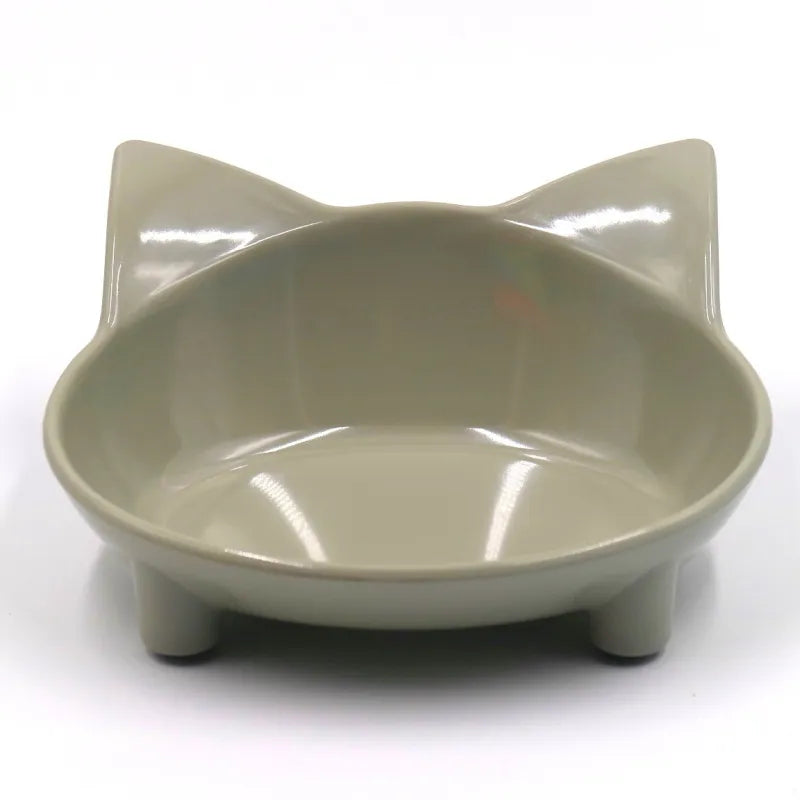 Katzenschüssel in Katzenohren-Design – Futterschale für Katzen und Hunde