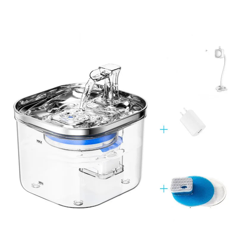 Automatischer Trinkbrunnen Für Katzen Und Hunde – Leiser Wasserspender Mit Filter