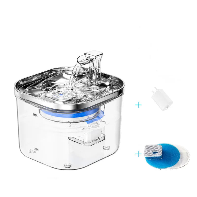 Automatischer Trinkbrunnen Für Katzen Und Hunde – Leiser Wasserspender Mit Filter