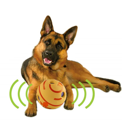 Interaktiver Futterball Für Hunde Mit Spielerischem Design
