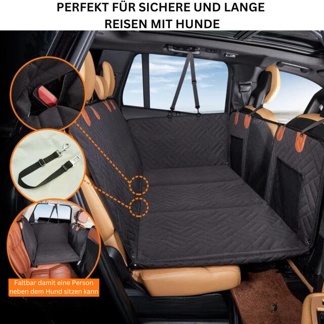 Hartboden-Autositzerweiterung für Hunde