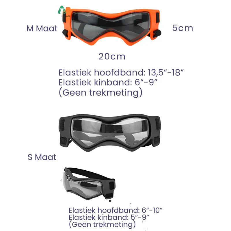 Sicherheitshelm Für Hunde Mit Getönter Brille