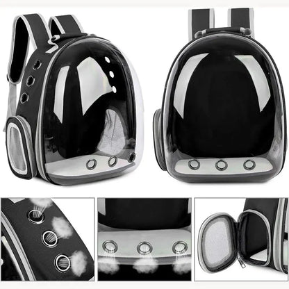 Transparenter Haustier-Rucksack