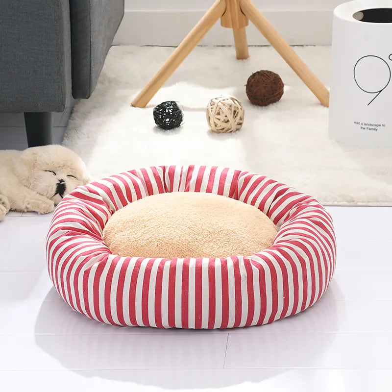 Hundebett Im Karierten Design für Gemütliche Ruhepausen