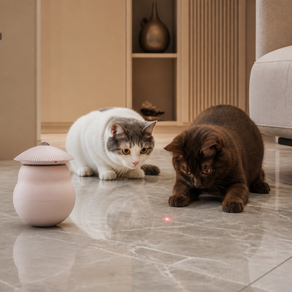 Automatisches bewegungsaktiviertes Laser-Spielzeug für Katzen