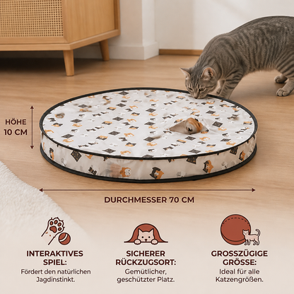 Interaktives Katzen Ball Versteck Spiel