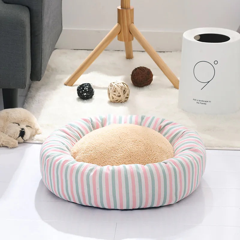 Hundebett Im Karierten Design für Gemütliche Ruhepausen