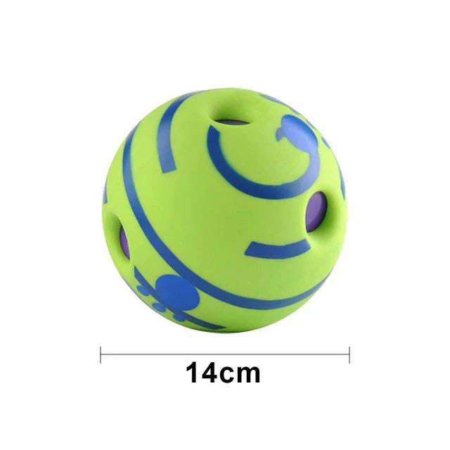 Interaktiver Futterball Für Hunde Mit Spielerischem Design