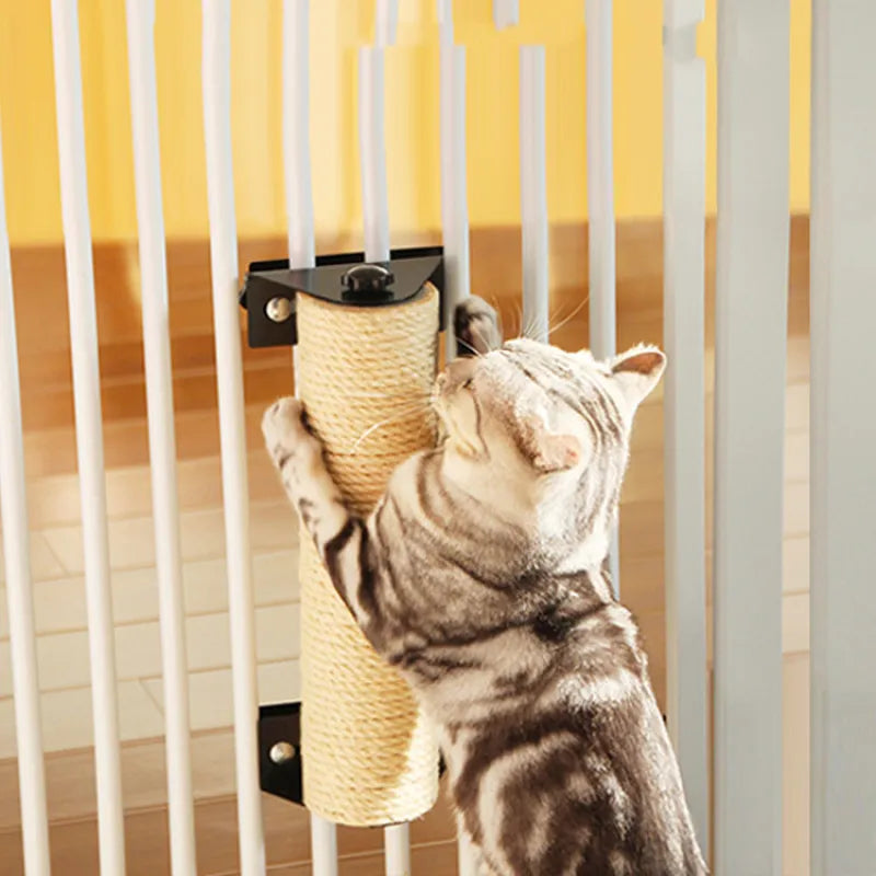 Katzen Kratzrolle für Türrahmen – Wandmontierbar und Robust