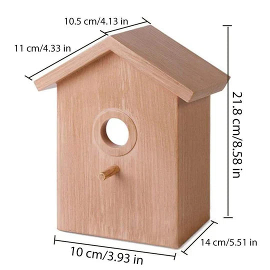 Fenster-Vogelhaus Mit Saugnäpfen