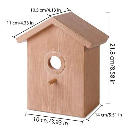 Fenster-Vogelhaus Mit Saugnäpfen