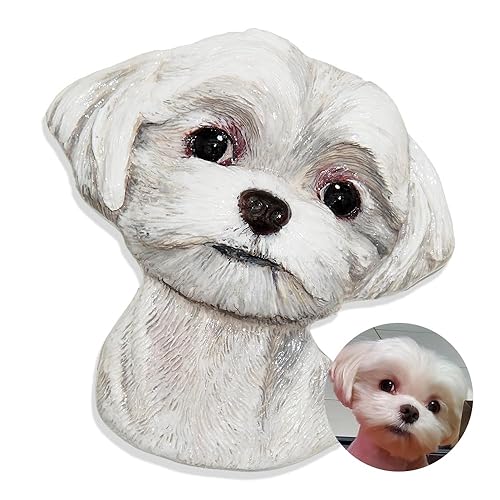 Personalisierte Tierkopf-Magnete für die Küche