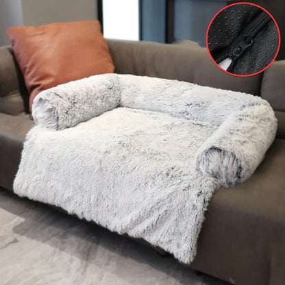 Kuscheliges Hundesofa mit luxuriösem Design