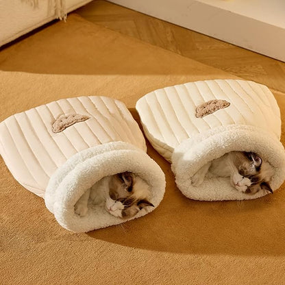 Kuscheliger Katzen-Schlafsack