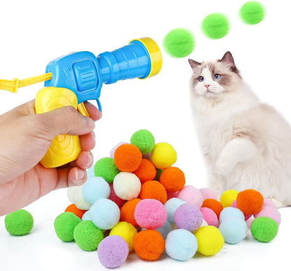 Katzenball Abschuss-Kanone