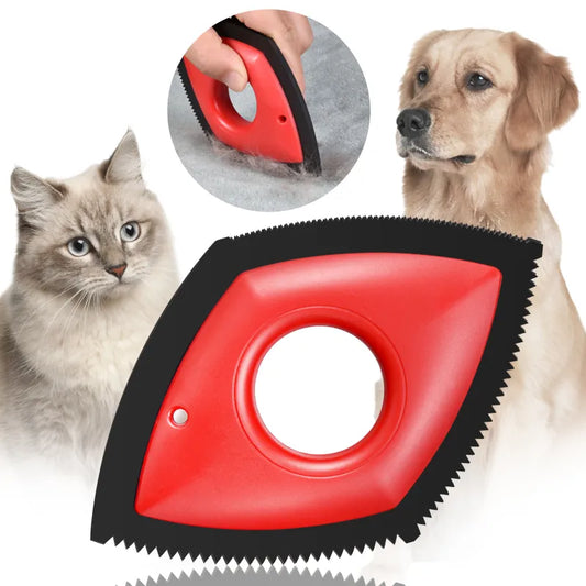 Effektiver Tierhaarentferner für Möbel Teppiche und Kleidung mit Ergonomischem Griff