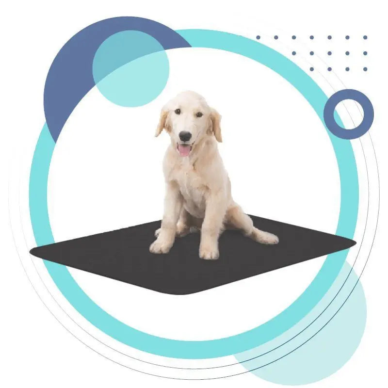 Atmungsaktive Kühlmatte für Hunde und Katzen Mit Rutschfester Unterseite