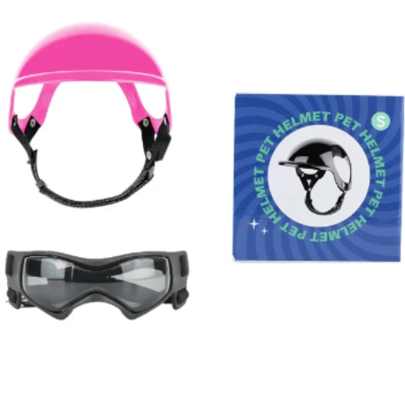 Sicherheitshelm Für Hunde Mit Getönter Brille