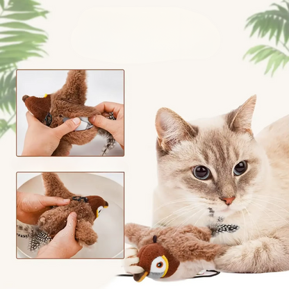 Fliegender Vogel Katzenspielzeug