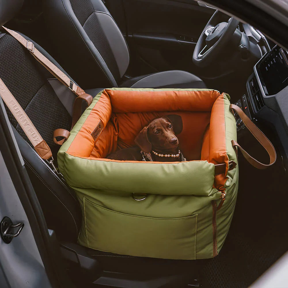 Komfortabler Hundesitz Für Das Auto