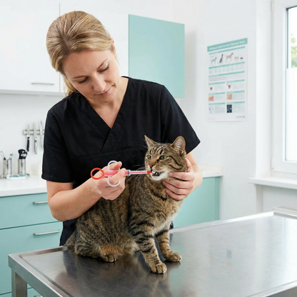 Tablettengeber für Haustiere – Einfacher Medikamenten-Spender für Hunde & Katzen