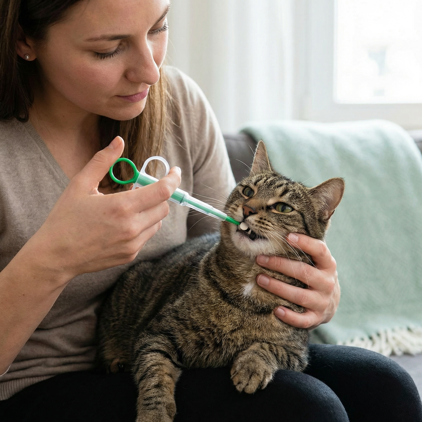Tablettengeber für Haustiere – Einfacher Medikamenten-Spender für Hunde & Katzen