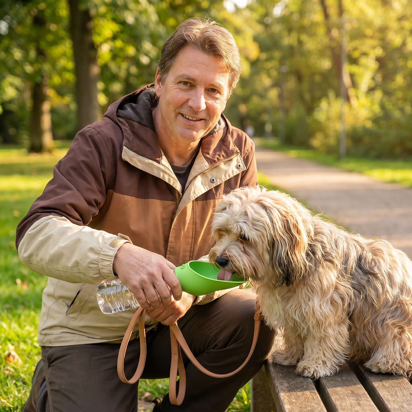 Silikon Hunde Trinkaufsatz für Flaschen