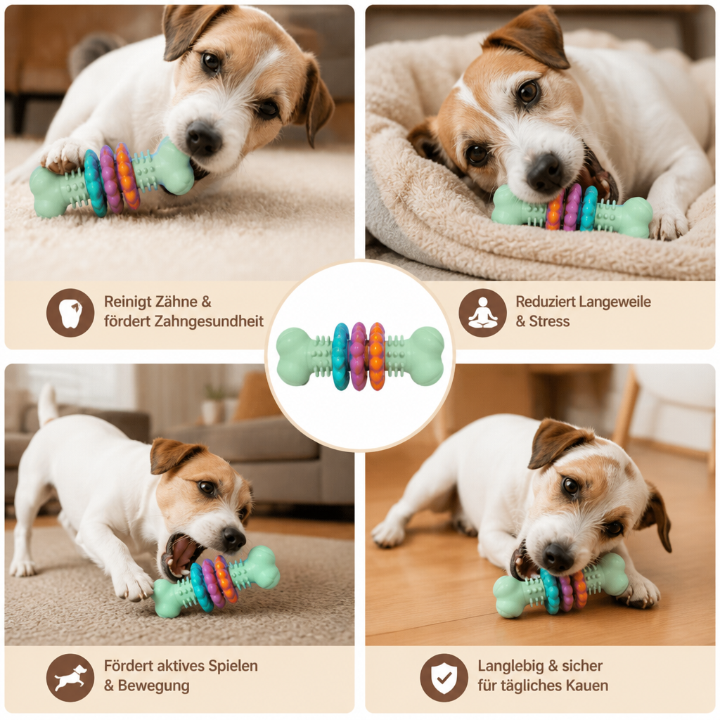 Hundespielzeug Zum Kauen Mit Zähnchen – Interaktives Kauspielzeug Für Hunde