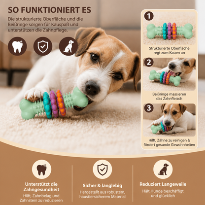 Hundespielzeug Zum Kauen Mit Zähnchen – Interaktives Kauspielzeug Für Hunde