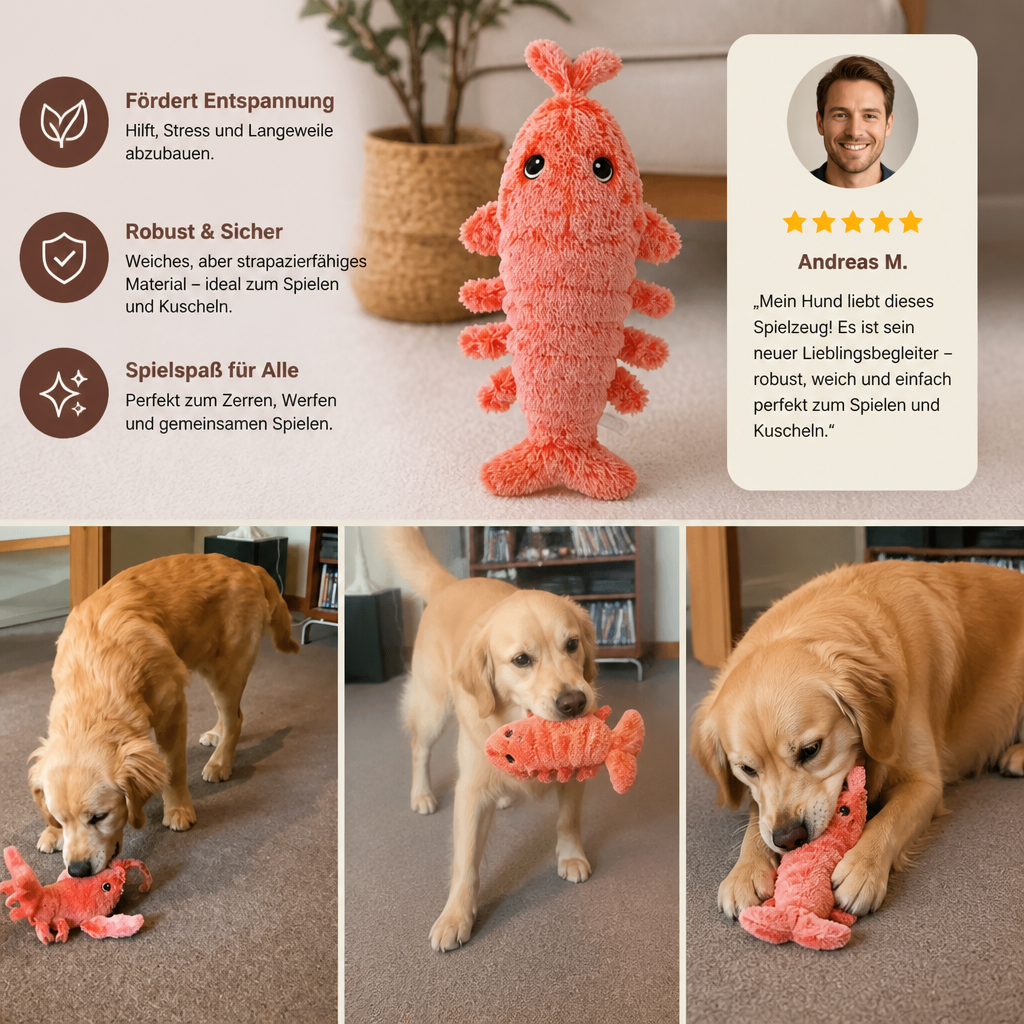 Wackel-Hummer - Interaktives Hundespielzeug