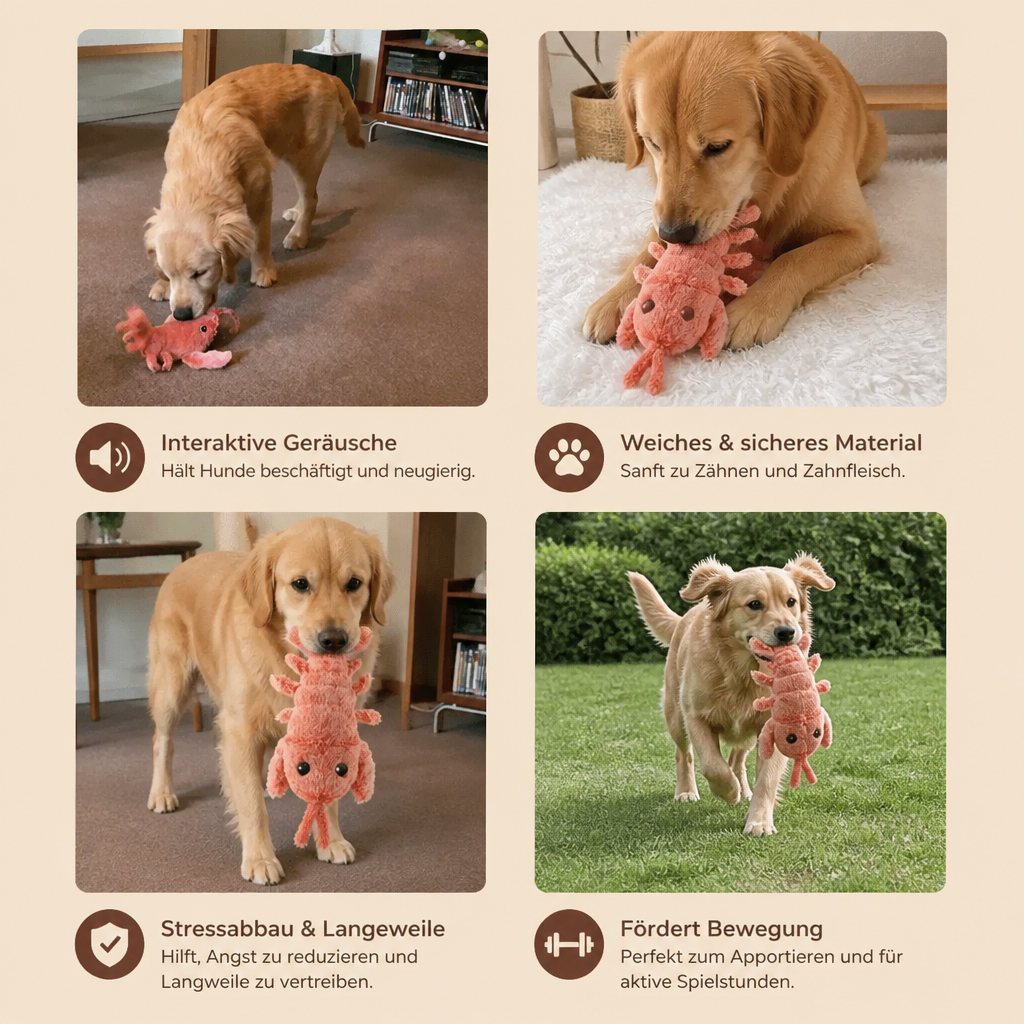Wackel-Hummer - Interaktives Hundespielzeug