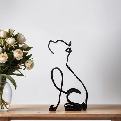 Dekorative Tierfiguren im Modernen Stil
