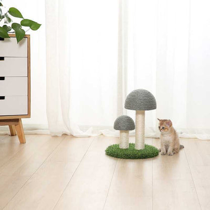 Katzen Pilz Kratzbaum aus Sisal