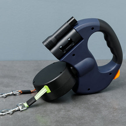 Doppelleine für Hunde mit Anti-Wickel-Funktion