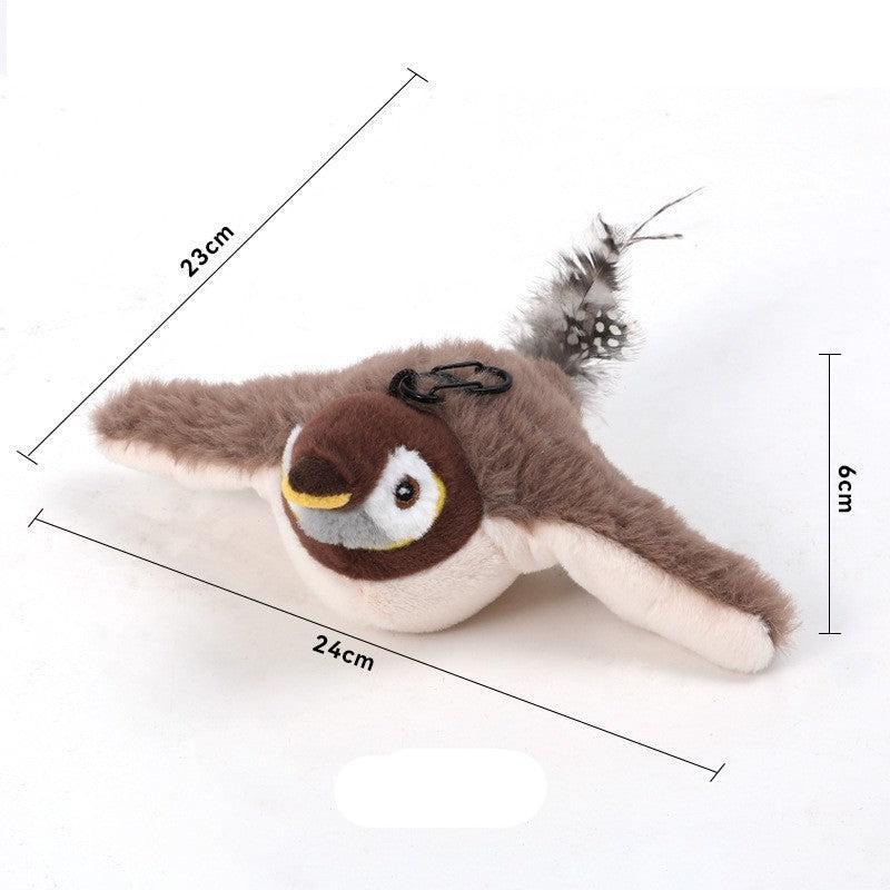 Fliegender Vogel Katzenspielzeug
