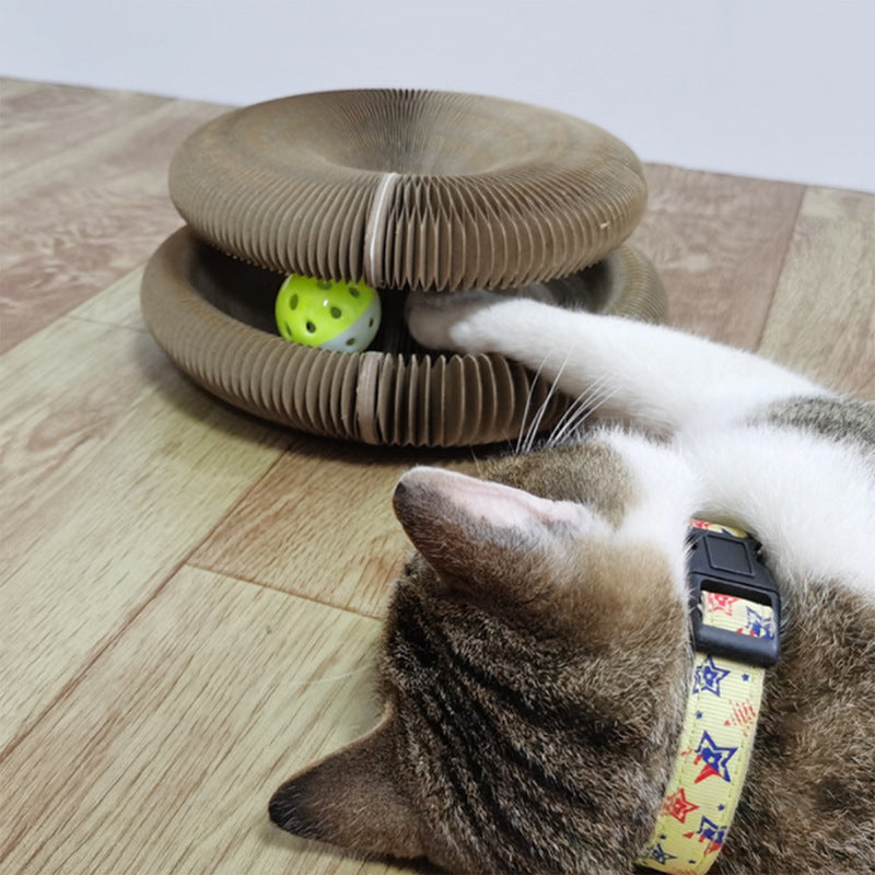 Katzenkratzspielzeug Mit Integriertem Ball
