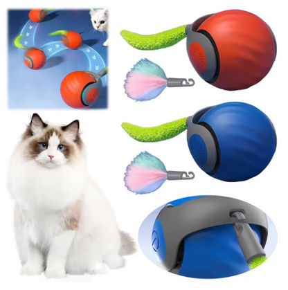 Federball Für Katzen – Springender Spielspaß